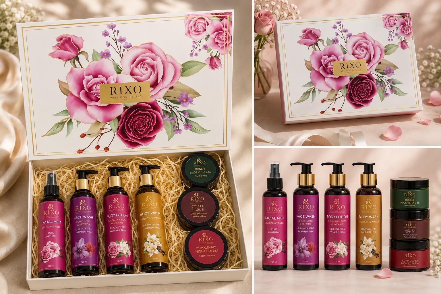 Floral Wellness Hamper