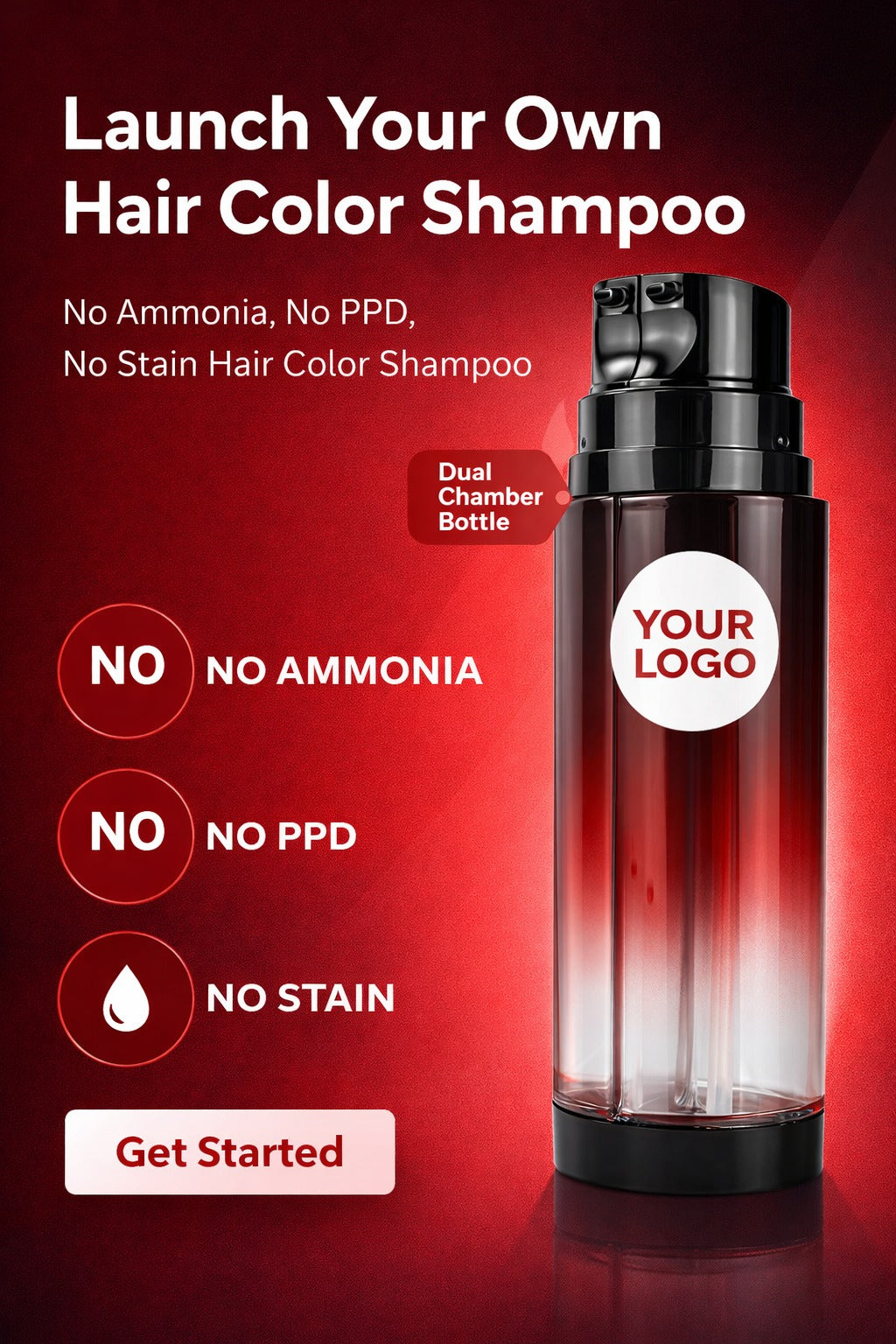 Hair color shampoo